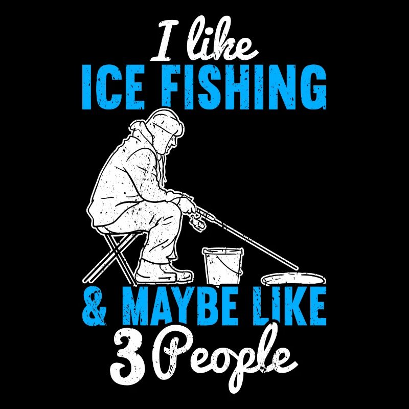 Eisfischen Eisfischer