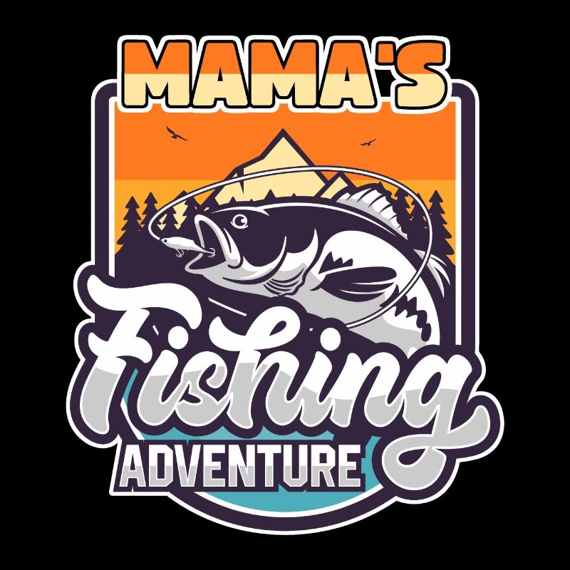 Pêche, pêche, pêche aventure Maman Saying