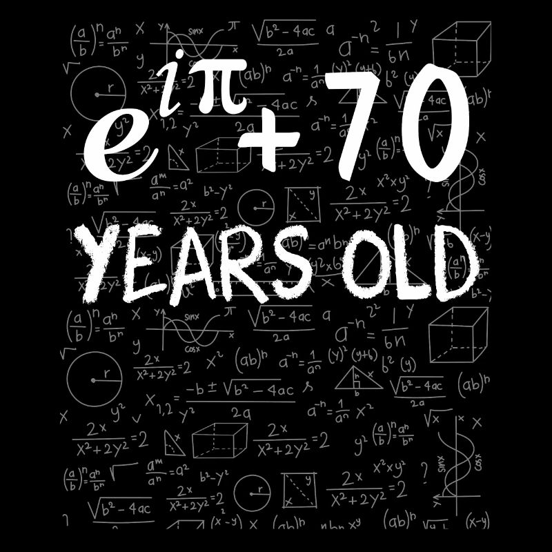 69th Birthday 69 Years Euler Identity Math Gift