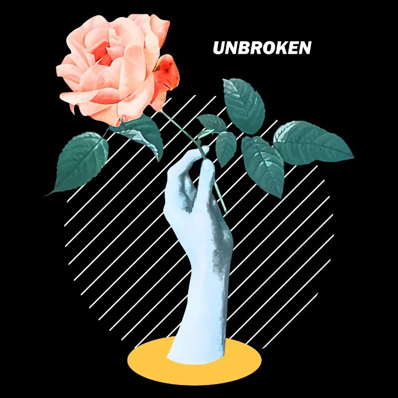 Graphique de fleur ininterrompue