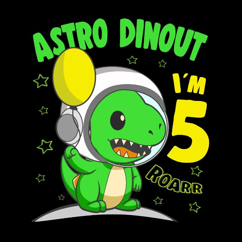 5 anni Birthday Boy Astro Dinout - 5 ° B-Day