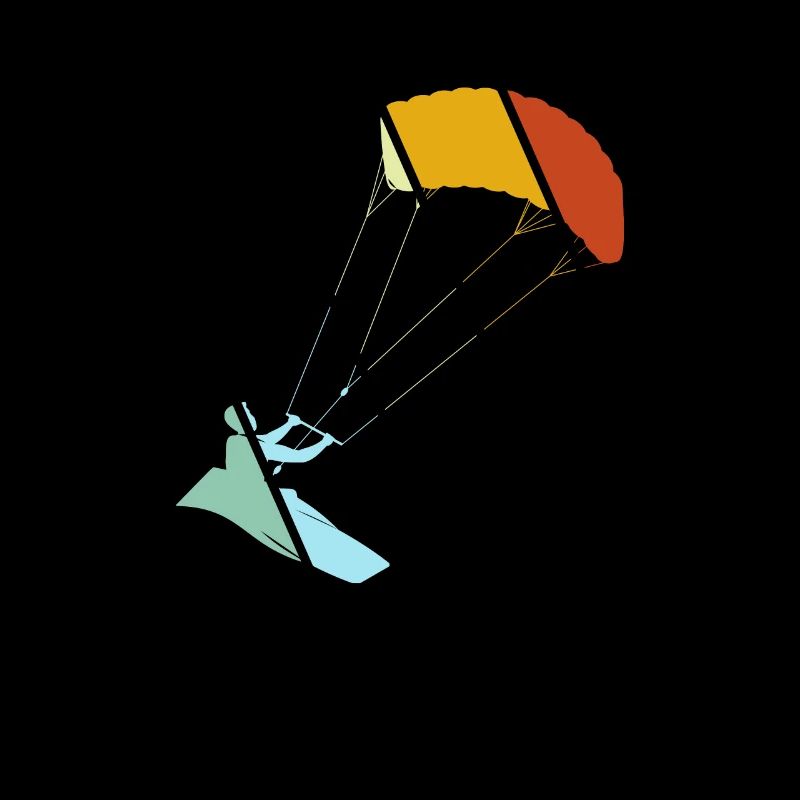 Kite surf Rétro