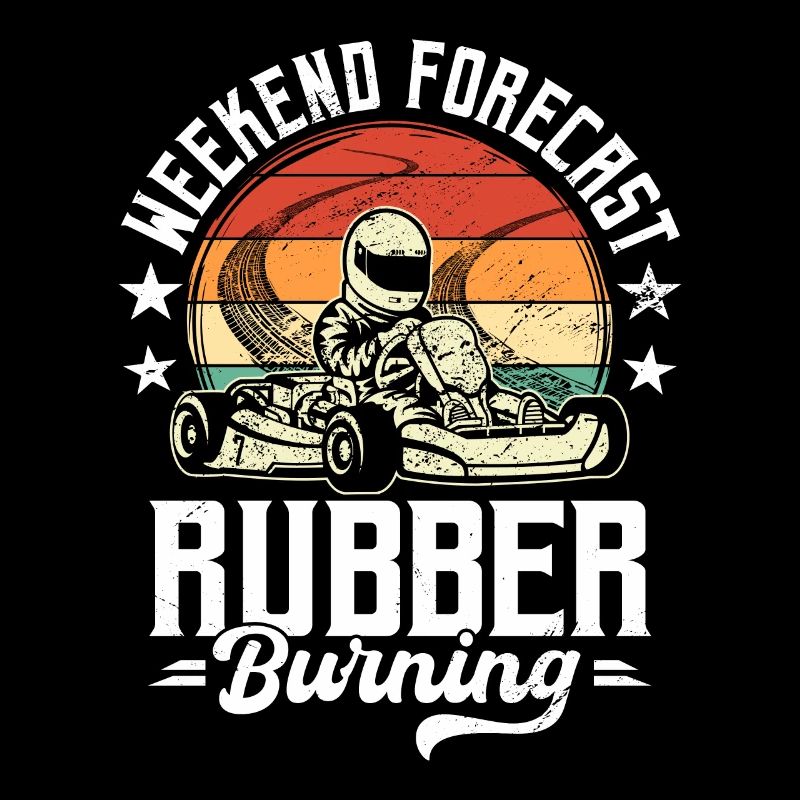 Go-Kart Racing Weekend Forecast Rubber Burning
