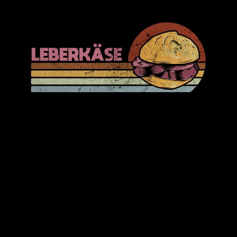 Leberkäse Design Im Retro Style Mit Fleischkäse