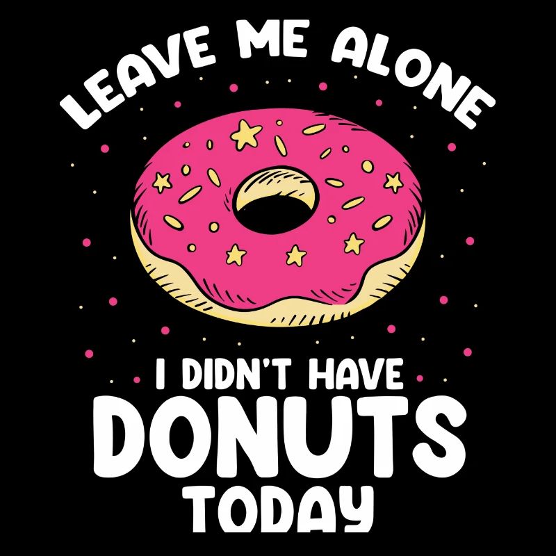 Design de beignets « Leave me alone »
