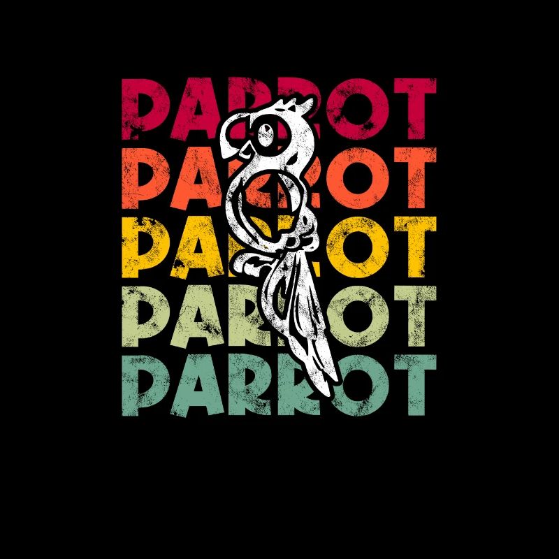 Papagei Retro