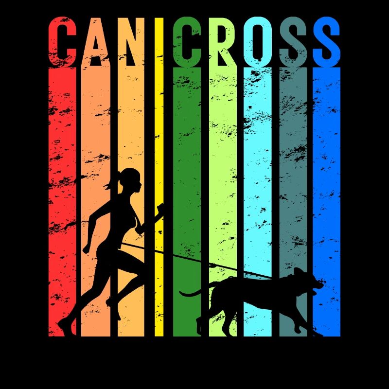Idée de course de chien de sport canicross