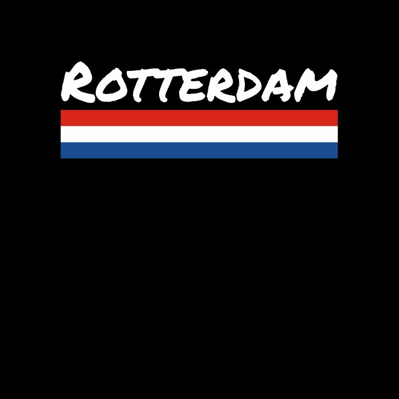 Rotterdam, Netherlands, Dutch flag