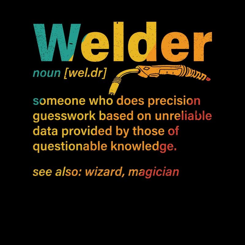 Welder Noun Welding Definition Retro