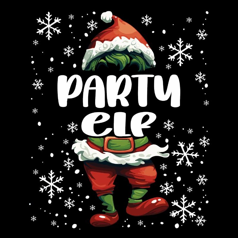 Weihnachtsoutfit Party Elf