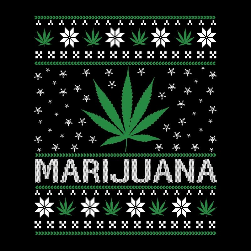 Noël de la marijuana, joyeux Noël