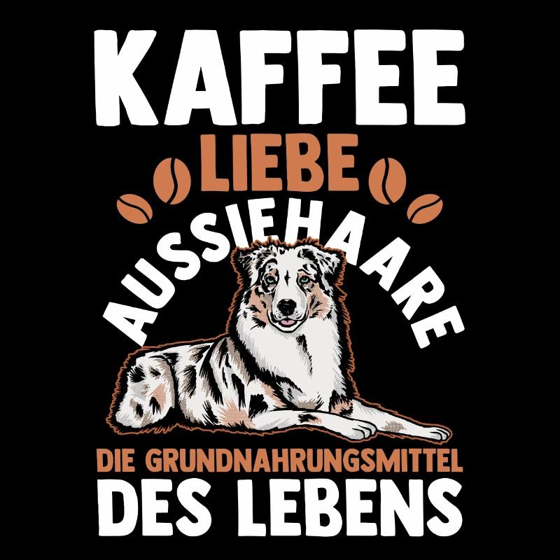 Kaffee Australian Shepherd Hund Aussie