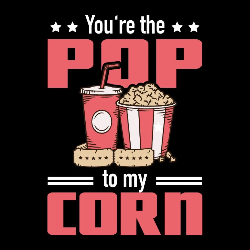 Amateur de pop-corn Pop à ma soirée cinéma de maïs