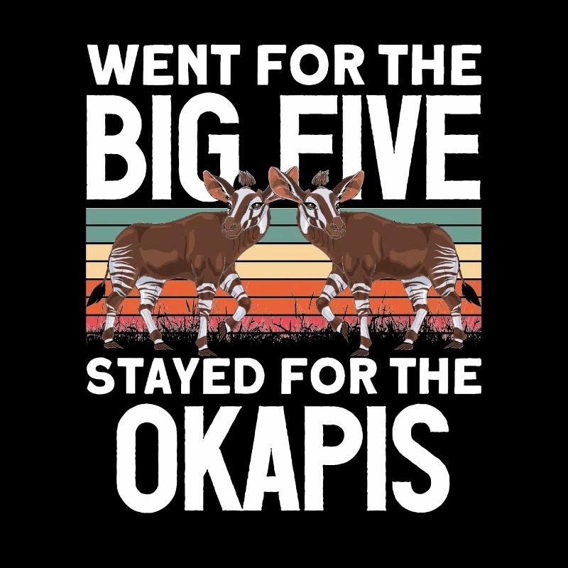 Funny zookeeper okapi lover