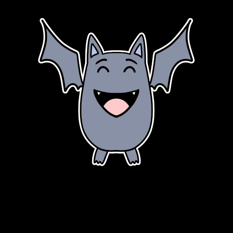 lachende Fledermaus