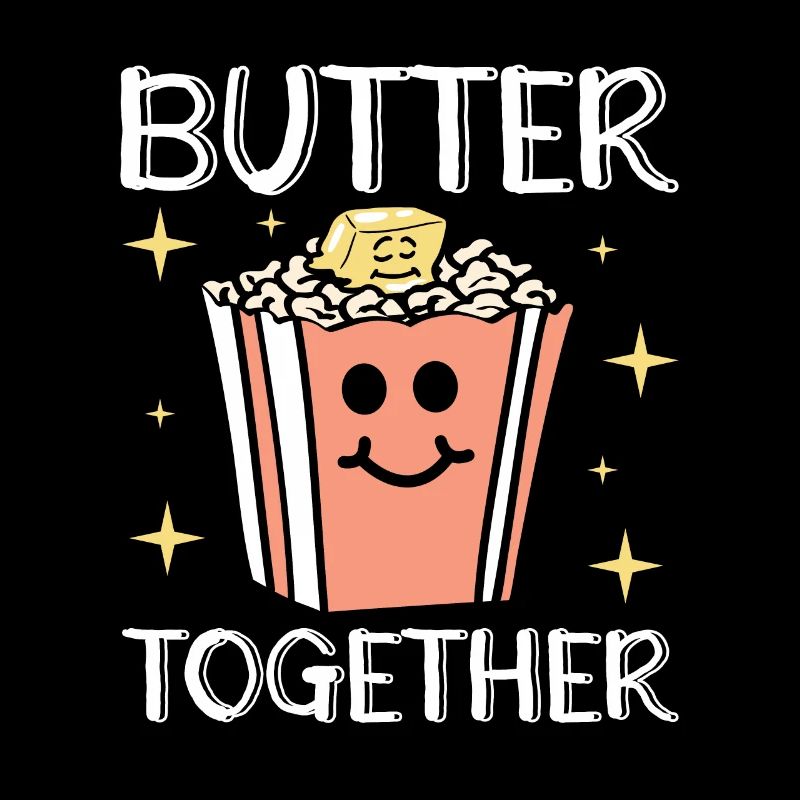 Popcorn Geschenk Butter Together Popped Corn