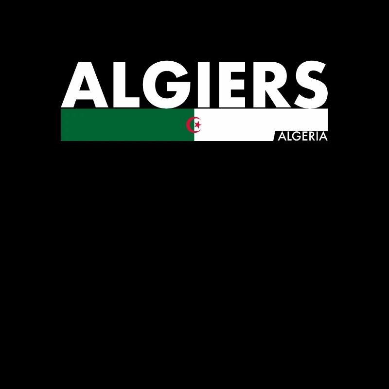 Algiers Algeria Algerian Flag Algerian