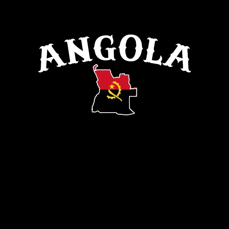 Angola Map Angolan Flag Angolan