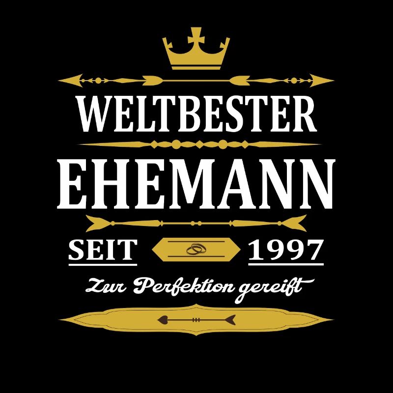 Weltbester Ehemann Seit 1997 Vintage Hochzeitstag