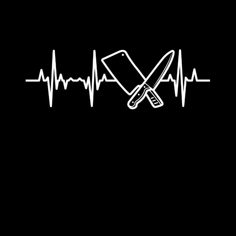 Messer Hackbeil Herzschlag