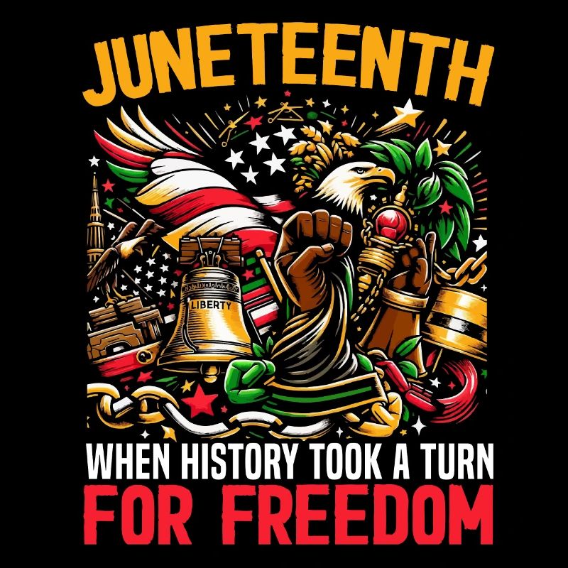 Juneteenth 1865 Liberté Afro-Américain