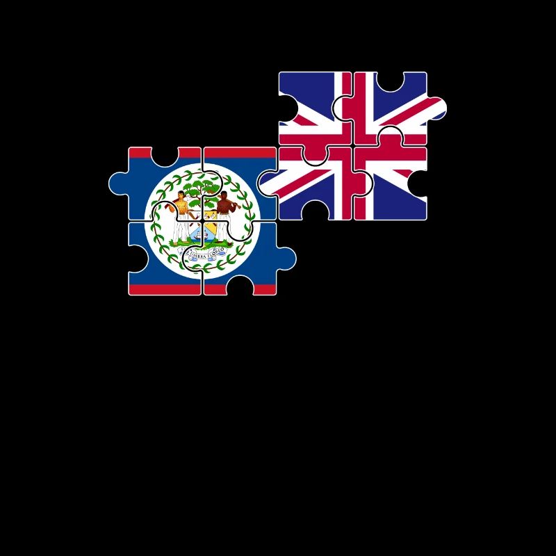 Belize Royaume-Uni Drapeau britannique du Belize