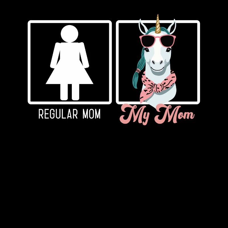 Lustiger Mutter Vergleich Einhorn Mama