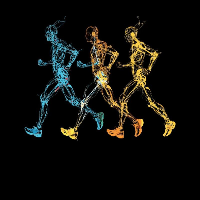 Running design for runners at the marathon