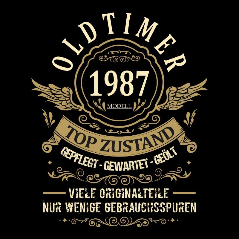 Geburtsjahr 1987 Geburtstag Oldtimer Top Zustand