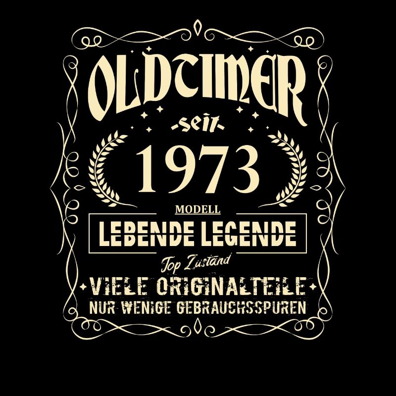 Oldtimer 1973 Geburtstag Lebende Legende Vintage