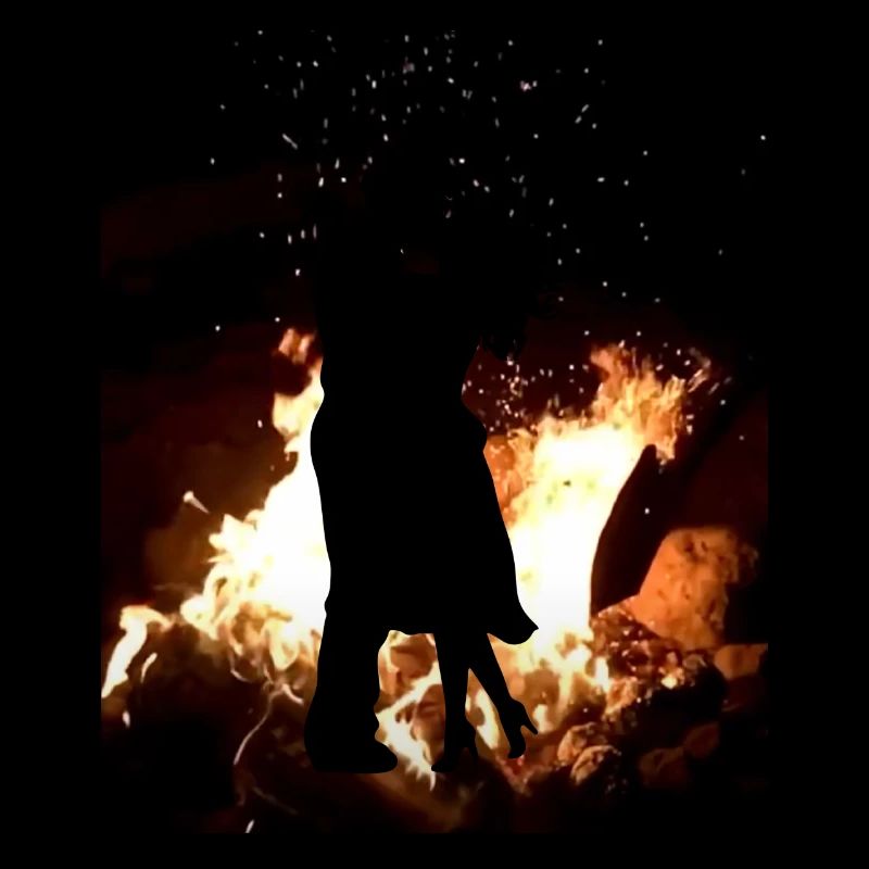 First Kiss on fire