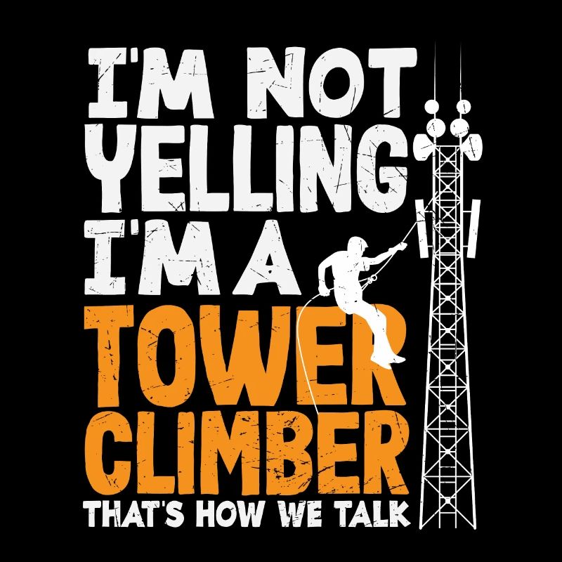 Turmkletterer-techniker Turmarbeiter