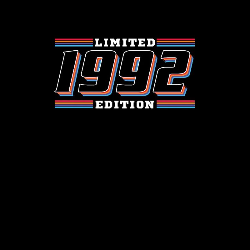 1992 Anniversaire Édition Limitée 80s