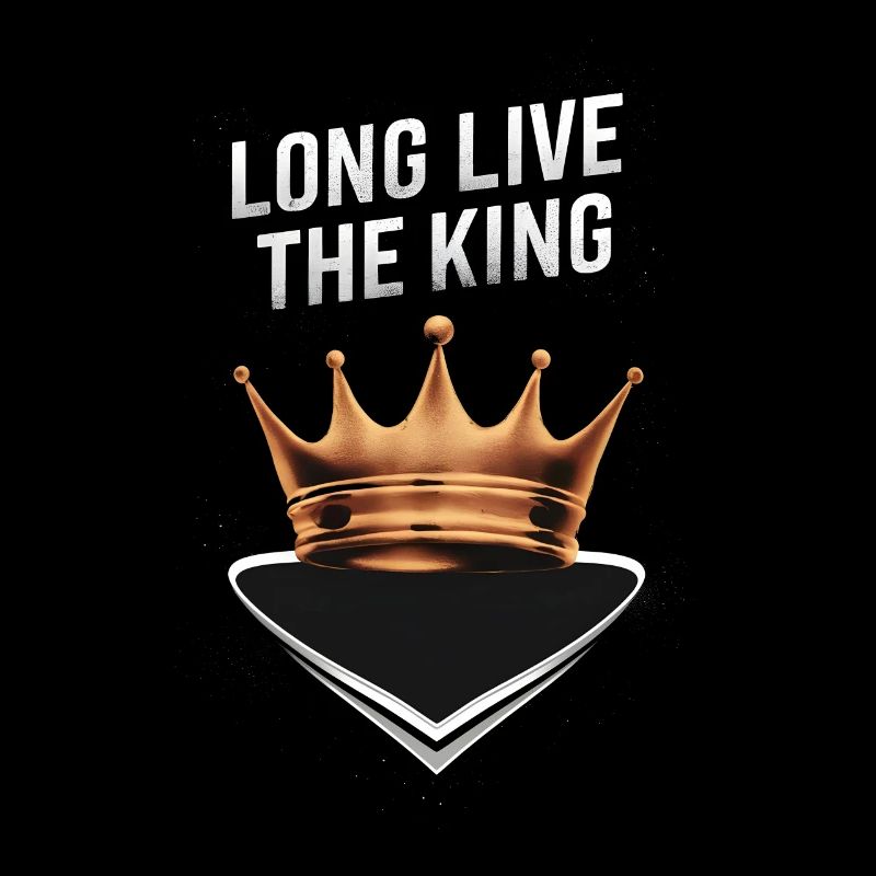 long live the king with a crown