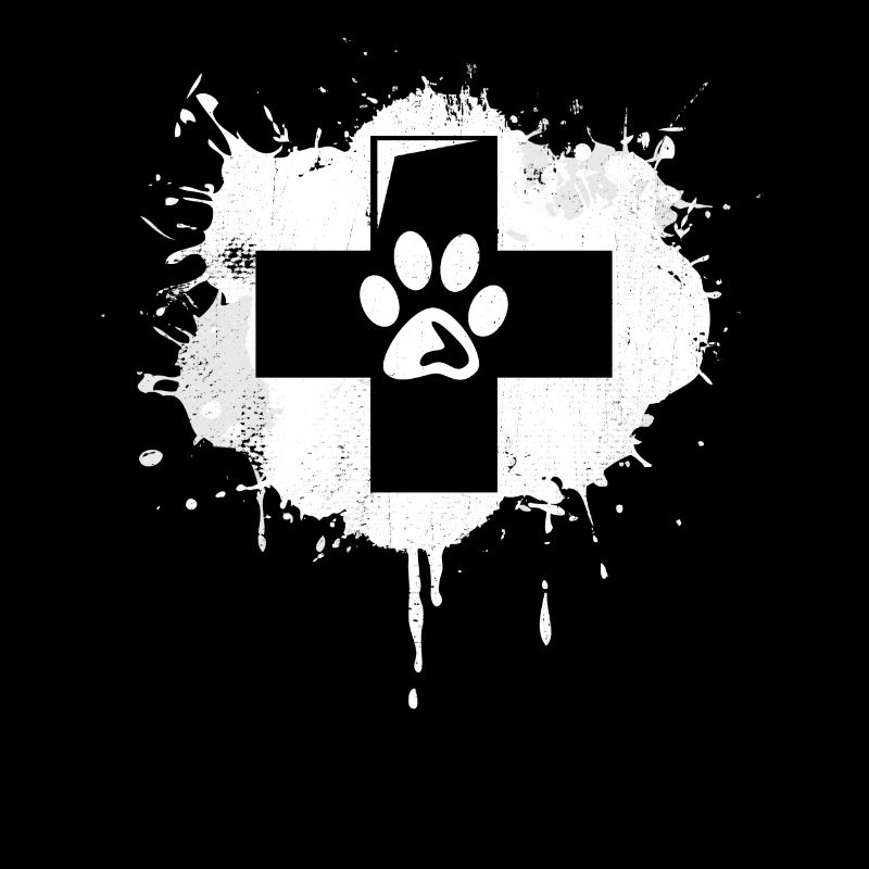 Veterinary Medicine First Aid Sketch