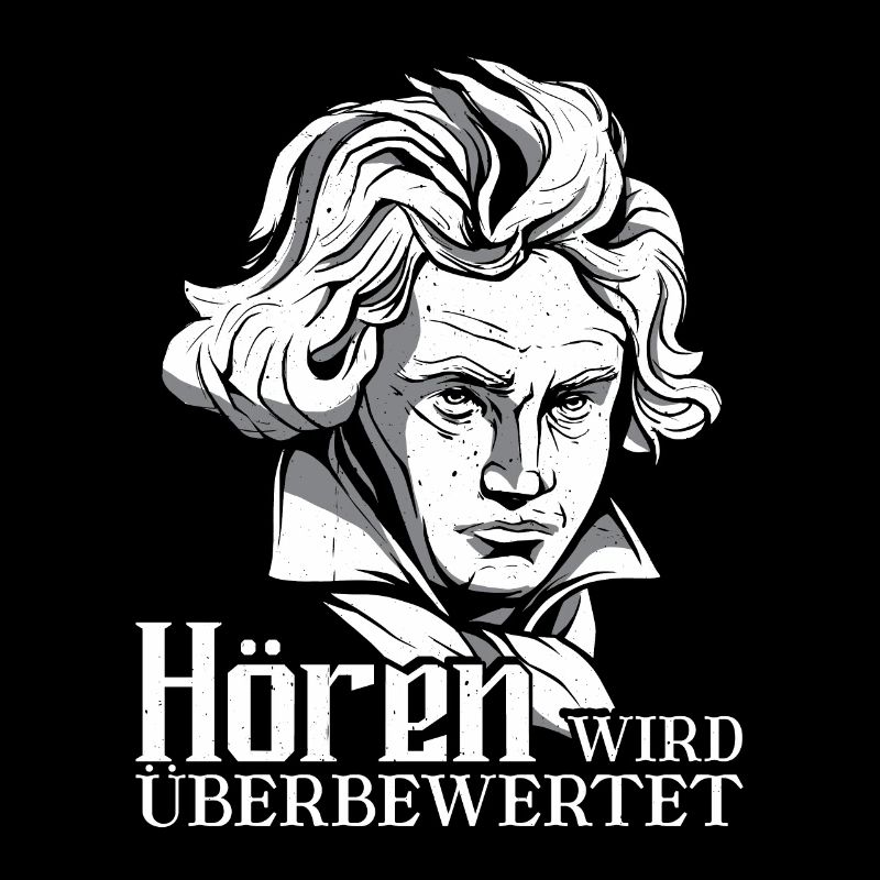 Komponist Beethoven taub Hören wird überbewertet