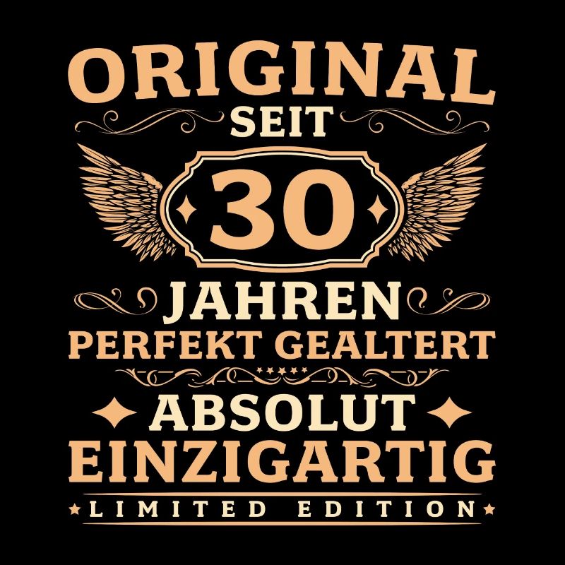 30. Geburtstag Absolut Einzigartig seit 30 Jahren
