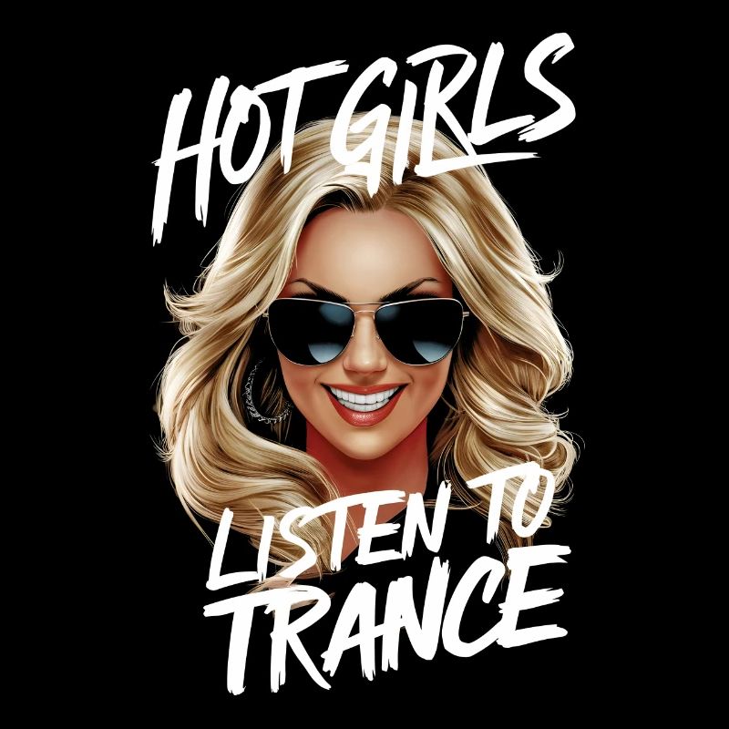 Les filles chaudes écoutent de la trance