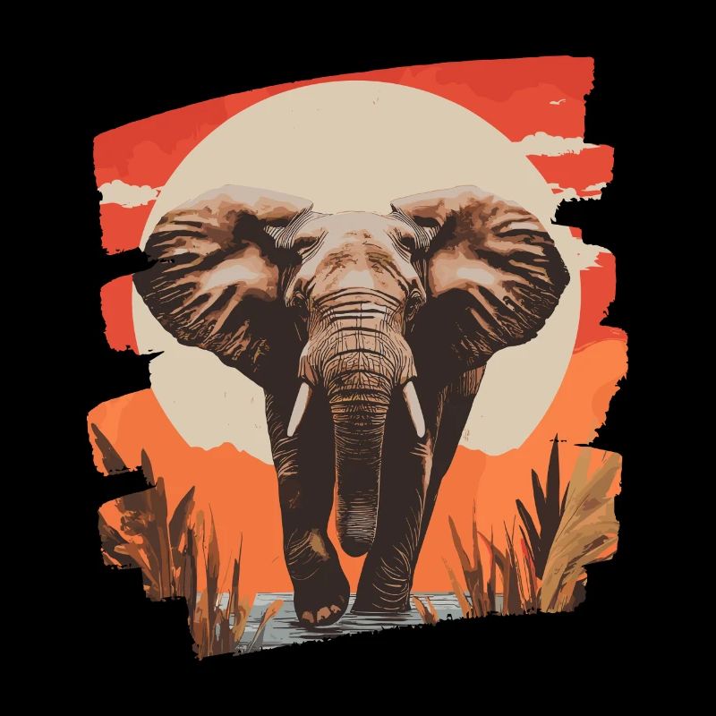 Elephant Retro
