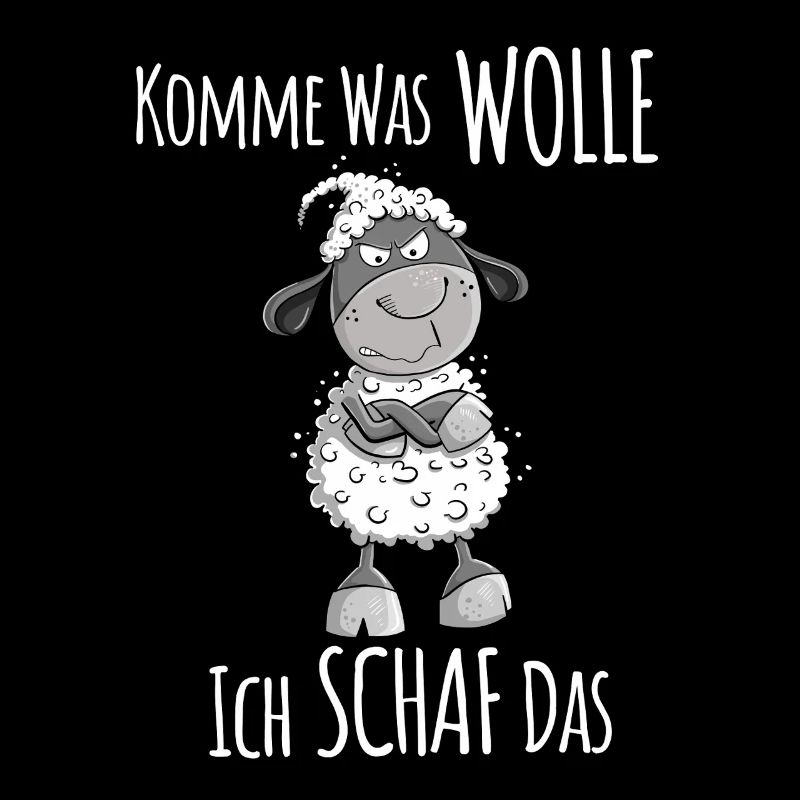Komme Was Wolle Ich Schaf Das Schaf
