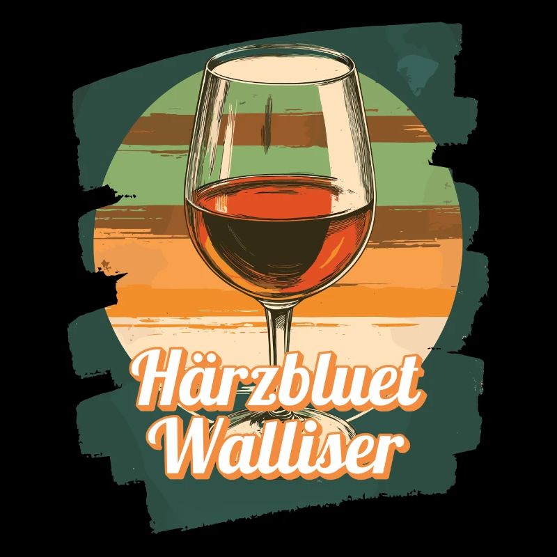 Härzbluetwalliser Walliser Wein Kanton Wallis