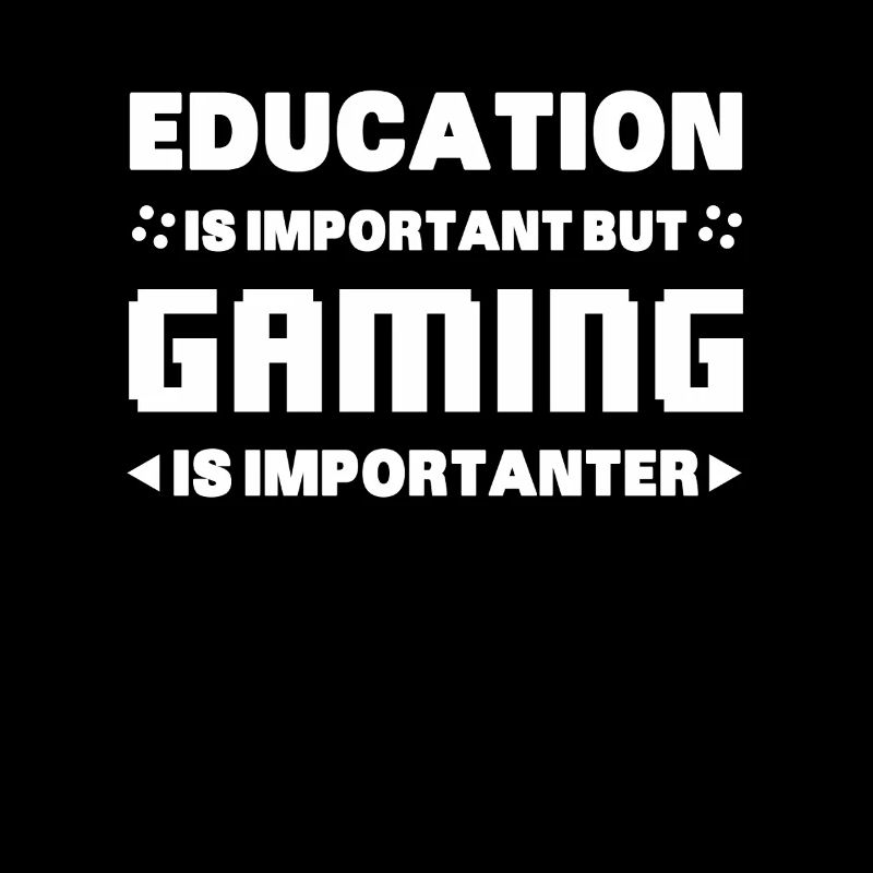 L’éducation est importante, mais le jeu est plus important