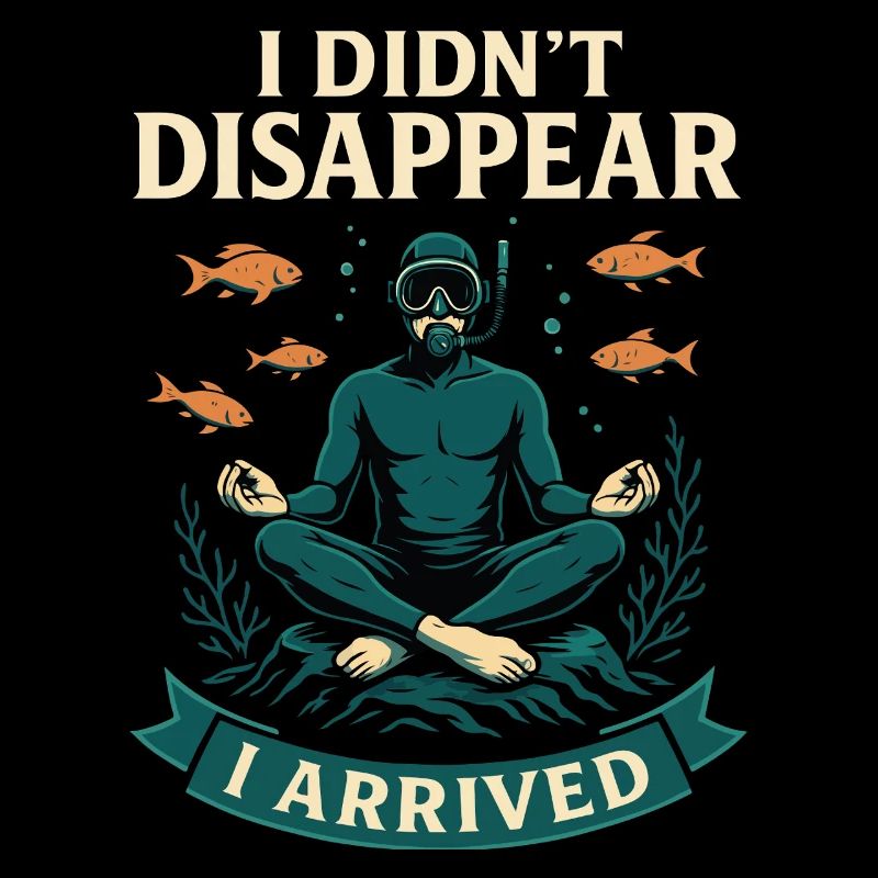 Taucher Ozean I Didn't Disappear