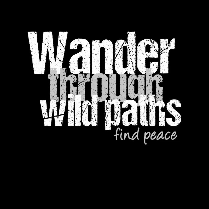 Wandere durch wilde Pfade