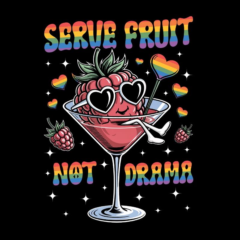 Fruity Lesbian LGBT Pride Month
