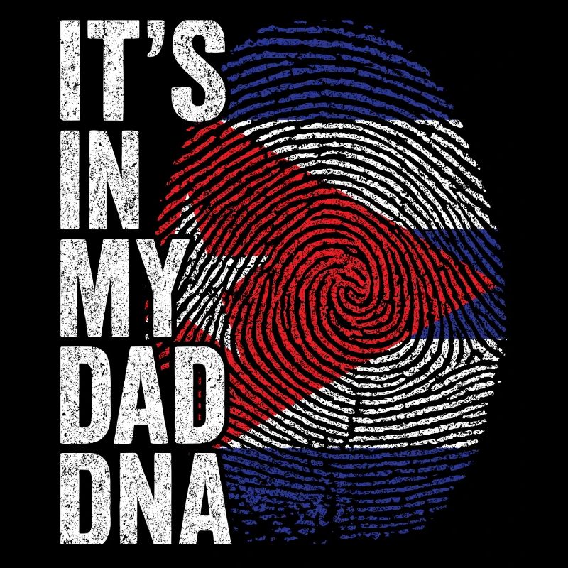 Drapeau Cuba Empreinte Papa Cubain
