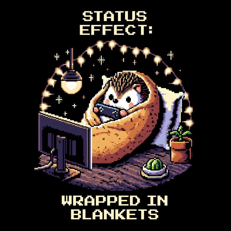 Status: Snuggled up in blankets