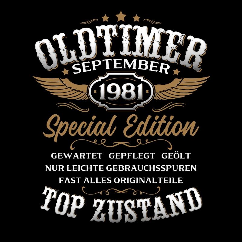 44. Geburtstag Geschenk Oldtimer September 1981