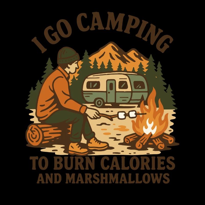 Camping for Marshmallows Fun Camping Design