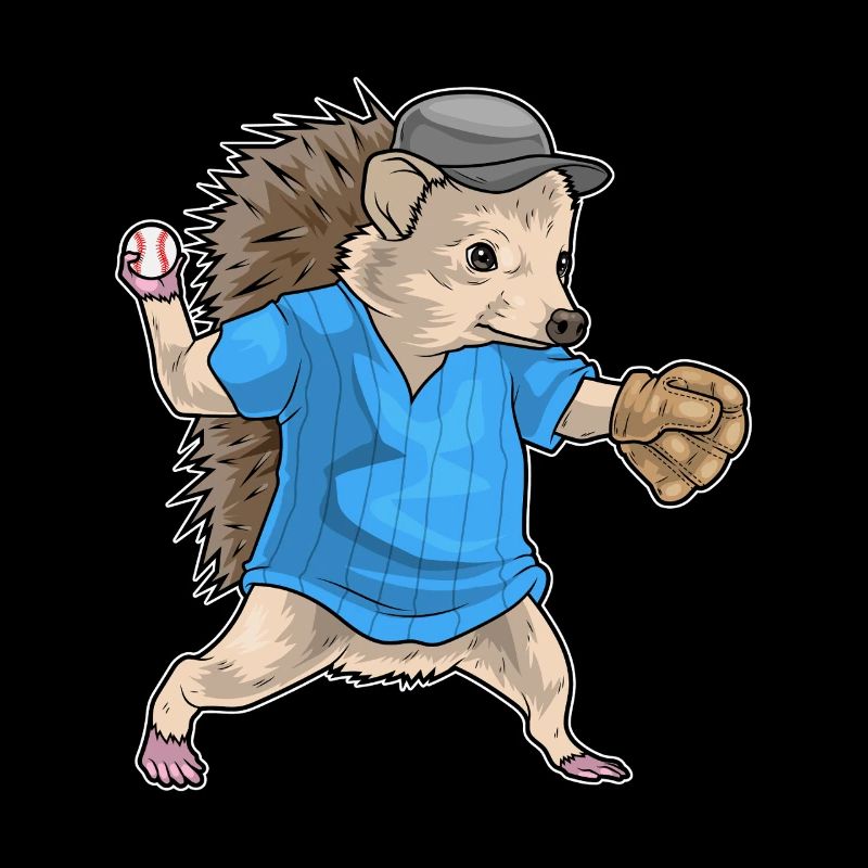 Hérisson Baseball Gant de Baseball